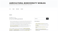 Desktop Screenshot of agro.biodiver.se