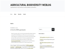 Tablet Screenshot of agro.biodiver.se